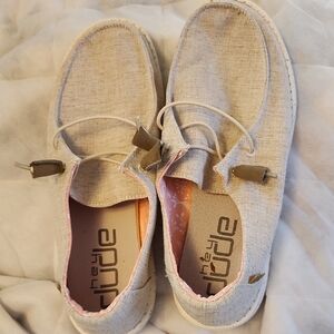 Hey Dude Beige Casual Shoes